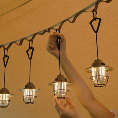 Outdoor Lighting Pinecone Camping Light Retro Camping Light Tent Light Camping Light Type-C Charging Pinecone Camping Light