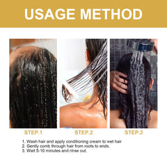 Hair Cream, Moist Soft Repair With Prevent Hair Flexible Hair Thick Hair Hair Care Cream