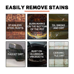 Cookware Cleaner, Kitchen Faucet To Remove Dirt And Water Stains Stainless Steel Rust Cleaning Agent