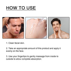 Anti-Wrinkle Serum For Men, Anti-Wrinkle Firming Skin Young Elastic Moisturizing Translucent Essence