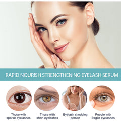 Mild Care Strengthening Eyelash Serum, Volute Thick Black Beautiful Slender Natural Gentle Not Easy To Stain Mascara