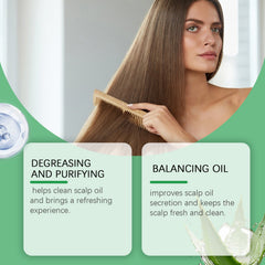 Control Oily Scalp Care Shampoo Moisturizing Repair Nourishing Dry Hair Smooth Shampoo