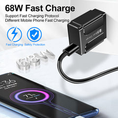 68W Super Fast Charging Charger Phone Fast Charging Head