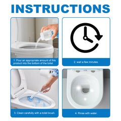 Toilet Reactive Oxygen, Toilet Decontamination Detergent Household Toilet Cleaner