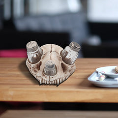 Cat Bone Base Seasoning Bottle Set Household Combination Glass Seasoning Jar Kitchen Storage Bottle