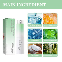 Fissured Tongue Relief Spray, Relieve Cracked Tongue And Fresh Breath Deodorizer Mouth Spray
