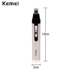 Kemei Fast shaving Men Electric Nose Ear Hair Trimmer Painless Women trimming sideburns eyebrows Beard hair clipper cut Shaver46