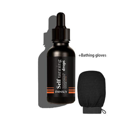 Mei Hei Shui Wheat Color Sun Free Natural Black Effect Fixed Color Mousse Self Tanning Drops