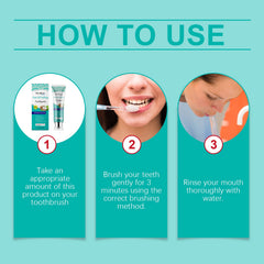 Toothpaste Gently Cleans Odor Stains And Dirt Care For Teeth Daily Cleaning And Care Toothpaste