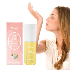 Women's Hair Flower Fragrance Perfume Spray Nourishing Hair Deep Hydrating Fresh Floral Fragrance Hair Perfume Spray