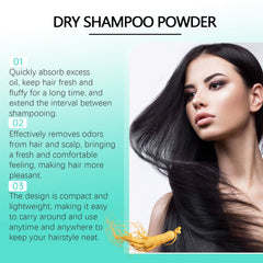 Dry Cleaning Hair Volumizing Powder Lazy Refreshing Oil Control Volumizing Powder Bangs Styling Leave-In Dry Powder