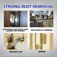 Lron Powder & Rust Remover, Multi-Functional Metal Rust Remover For Automobile And Motorcycle Exhaust Pipe Rust Renovation Maintenance