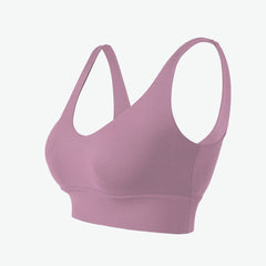 High intensity sports bra women's beautiful back top fitness vest running gathering shock-absorbing yoga bra