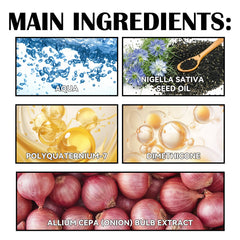 Red Onion Black Seed Oil Hair Conditioner, Nourish The Dry Short-Tempered Smooth And Glossy Hair End Fragrance Conditioner
