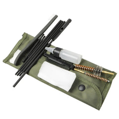 Airsoft M4 M16 Rifle Gun Cleaning Kit 10 Pieces .22 .30cal 5.56mm Brushes Set Clean Rod Convenient Nylon Case Hunting Accessory