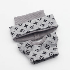 17cm Labubu First and Second Generation Blind Box 10cm Cotton Crying Doll Clothes Knitted Printed Hat