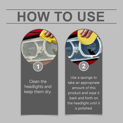 Automotive Headlight Repair Paste, Fill Scratches Repair Wear Lamps Care Maintenance Lamp Supplies
