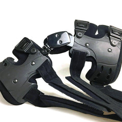 Adjustable unilateral knee joint brace knee internal and external flip corrector support brace orthotic device