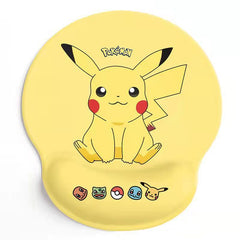 Bear mouse pad wrist mouse pad girls soft pad cute wrist pad 3d silicone wrist pad hand rest