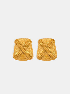 Titanium Steel Geometric Shape Earrings