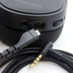 Suitable for Celery Ice Arctis 3 5 7 Pro Mini Needle USB Braided Earphone Cable
