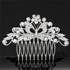 Wedding Dress Accessories Bridal Accessories Wedding Bridal Accessories Alloy Rhinestone Hair Combs Bridal Tiara