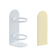 Bathroom Stainless Steel Stick Hook Wall Mounted Toothpaste and Toothbrush Holder Waterproof Electric Tooth Brush Holder