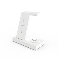 Folding five in one wireless charger suitable for Apple, Samsung, mobile phones, headphones, watches, and multiple devices