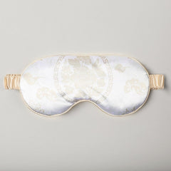 Double-Sided Imitation Silk Eye Mask Satin Silk Eye Protection Blackout Sleep Mulberry Silk Eye Mask Printed Spot Wholesale