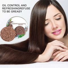 Polygonum Multiflorum Shampoo Cake, Nourishing Root Essential Oil Shampoo Black Soothing Vegetable Shampoo