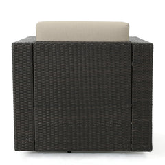 PUERTA MP1 SWIVEL CHAIR-DARK BROWN