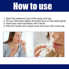 Organic Herbal Nasal Spray To Relieve Nasal Congestion, Itchy, Runny Nose And Sneezing Herbal Treatment Spray
