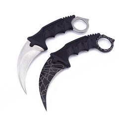 Outdoor Tactical Wilderness Survival Claw Knife Multifunctional Straight Knife Outdoor Non-Folding Pocket Knife
