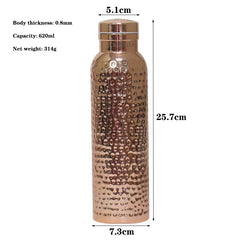 620ml Double-Layer Stainless Steel Thermos Portable Vacuum Flask Insulated Tumbler Sports Kettle Large Capacity Thermo Bottle
