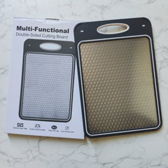 Kitchen double-sided food grade plastic cutting board 304 stainless steel cutting board cutting board