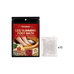 Leg Slimming Foot Bath, Relieve Leg Soreness And Swelling Discomfort Cold Relief Wet Foot Bath Kit