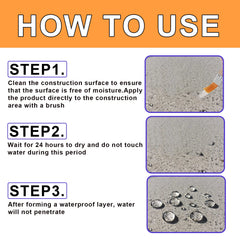 Waterproof Glue, Kitchen Door And Window Tile Water Pipe External Wall Waterproof, Leakproof And Free Smashing Brick Glue Coating