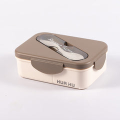Japanese style simple portable compartment lunch box microwaveable lunch box