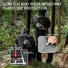 Hikeman waist bag, for outdoor sports, expands backpack, lightweight for travel/hiking.