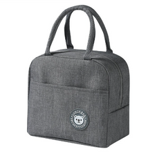 Fashion simple portable insulation bag waterproof fresh-keeping aluminum foil lunch box bag small lunch bag travel cooler bag