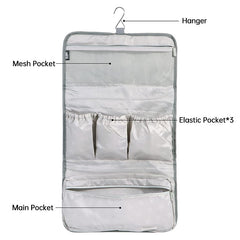 Large - capacity dustproof travel bag for Dyson Pre - Styling Dryer, fits curling barrels.
