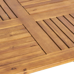 Acacia Wood 70" Dining Table