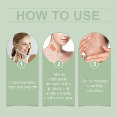 Lines Gone Neck Gel, Neck Moisturizer Improves Neck Lines And Moisturizes Skin Hydrating Gel