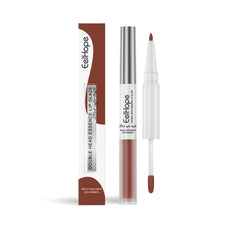 Double Head Essence Lip Line Lip Glaze Pen 2-In-1 Lip Line Lip Glaze Mirror Gloss Lipstick Lip Gloss
