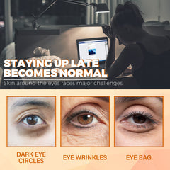 Honey Peptide Eye Cream, Repairs Firms Moisturizes Brightens Eye Cream