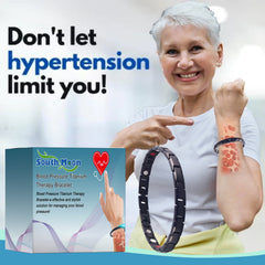 Blood Pressure Titanium Therapy Bracelet, Lightheadedness Relief Body Discomfort Capsule Body Care Bracelet
