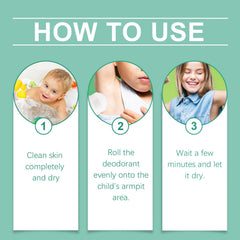 Vanilla Citrus Roll-On Fragrance For Kids Sweat Roll-On Armpit Sweat Cleansing Fragrance Gentle And Fresh