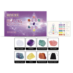 Crystal set, Crystal Mausoleum fluorite kit Bedroom home living room interior decoration crystal decoration