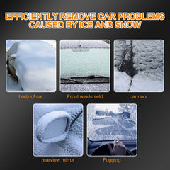 Electromagnetic Heating Snow Removal Device, Car Glass Snow Removal Defrosting Portable Car Deicing Instrument