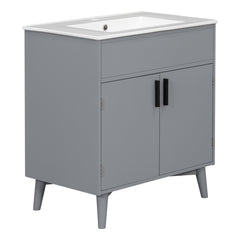 Bathroom vanity Set with Sink, Combo Cabinet, Bathroom Storage Cabinet